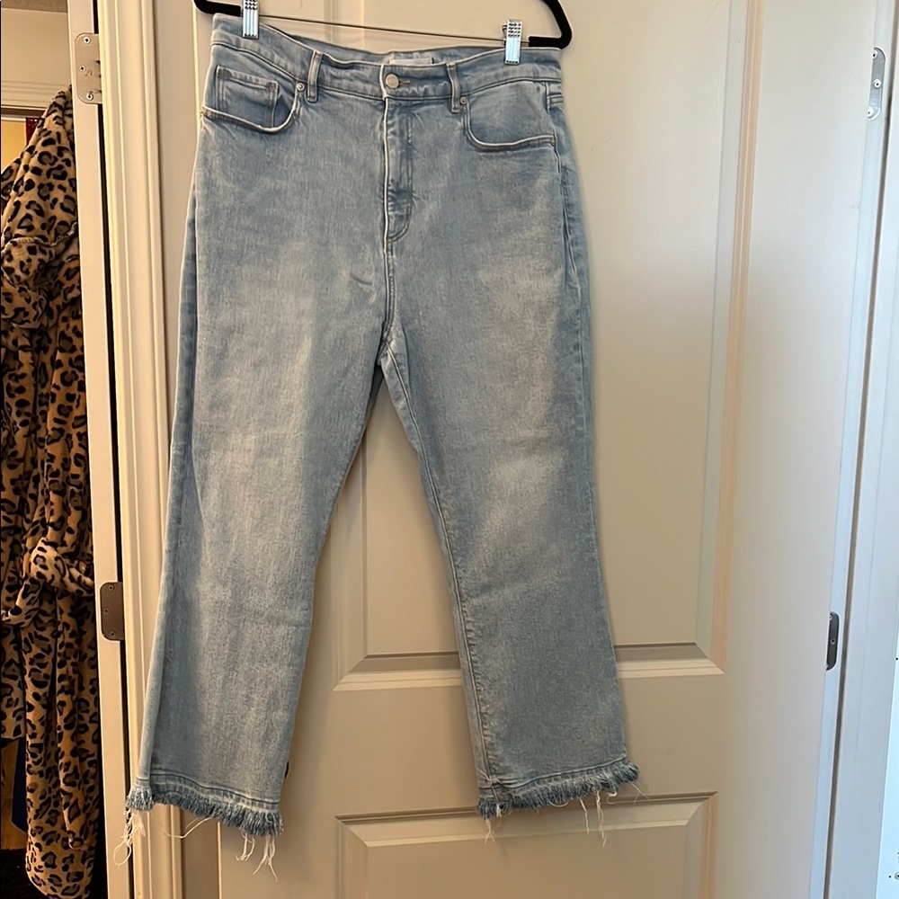 Women's the loft, Blue Jeans Cropped
